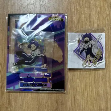 나의 히어로 아카데미아 아크릴 스탠드 아크릴 키링 신소 히토시 2개 세트