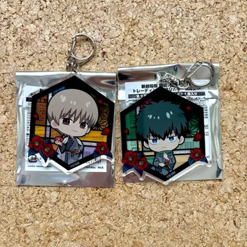 은혼 요시와라 대염상 부시로드 아크릴 키링 오키타 소고 히지카타 토시로