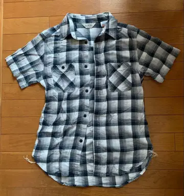 [ FIVE BROTHER ] 반팔 체크 셔츠 M 사이즈