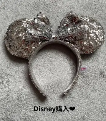 실버 Disney 귀 머리띠