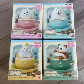 캐릭터 아트 케이스 애니멀 4종 포메라니안 사모예드 팬더 햄스터