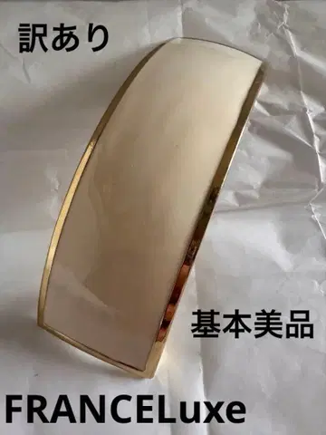 하자품 프랑스 슬랙스/볼륨 머리핀 아이보리 골드 기본 새상품급 세레모니