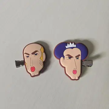 짱구는 못말려 캡슐 헤어 클립 3 마카오와 조마 앞머리 클립