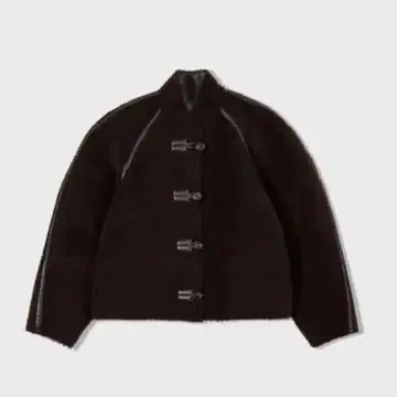 Low classic SHEARLING REVERSIBLE COAT