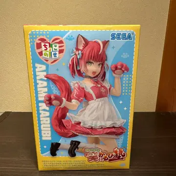 아카미 카루비 앉아 봉제 인형 피규어