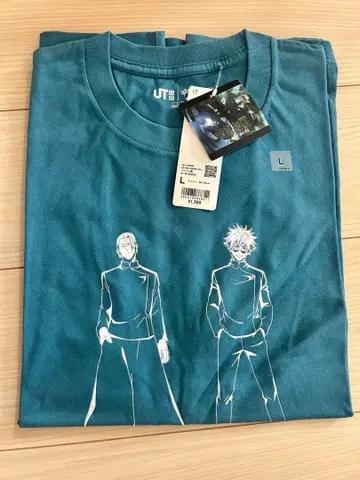 유니클로 UNIQLO 주술회전 회옥옥절 고죠 사토루 게토 스구루 T셔츠