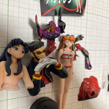 피규어 에바 미사토 아스카 겐도 초호기 4세트 해양당