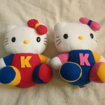 키티 봉제 인형 색상 변경 세트