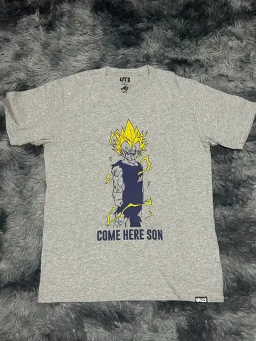 UNIQLO 유니클로 드래곤볼 베지터 T셔츠 UT 점프 S