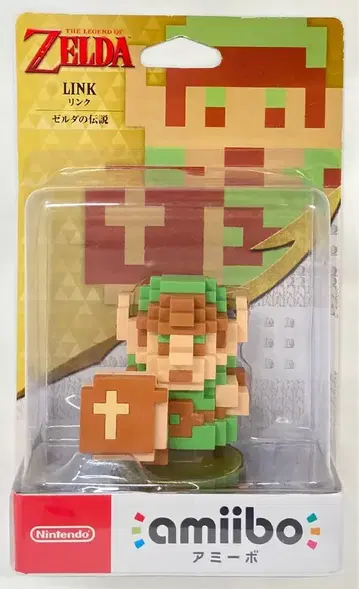 닌텐도 amiibo 젤다의 전설 링크(도트)