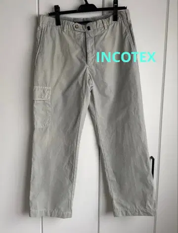 새상품급 인코텍스 48 코튼 치노 팬츠 SLOWEAR 카고 팬츠