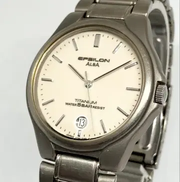 SEIKO EPSILON ALBA V732-0100 TITANIUM