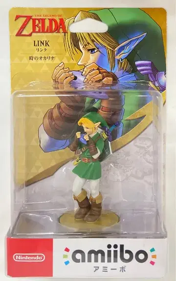 닌텐도 amiibo 젤다의 전설 링크 시간의 오카리나 재판매판