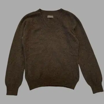 MARGARET HOWELL 울 카멜 V넥 니트 (일본제)