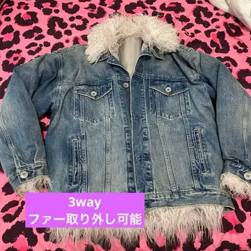 GYDA 3WAY 데님 자켓 아우터