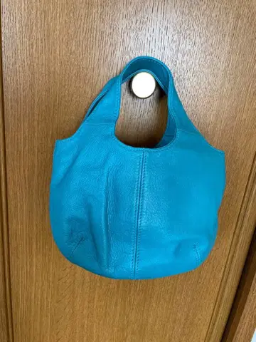 파피요네 토끼백 미니 사이즈 터콰이즈 블루 컨디션 최상!