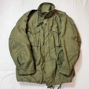 새상품급 70's 미군 M-65 2nd 필드 자켓 알루미늄 지퍼 L