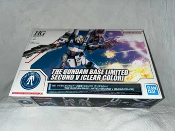 HG 1/144 세컨드 V [클리어 컬러] 프라모델 건담베이스 한정판