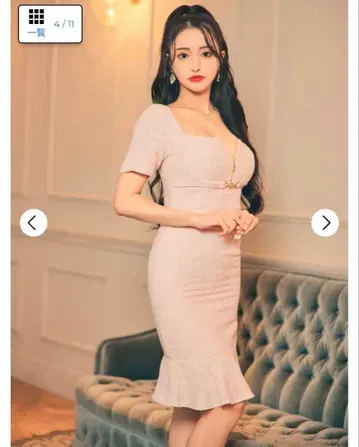 디지 스토어 나이트 원피스 L 사이즈