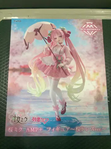 벚꽃 미쿠 AMP 피규어 벚꽃 드레스 ver.