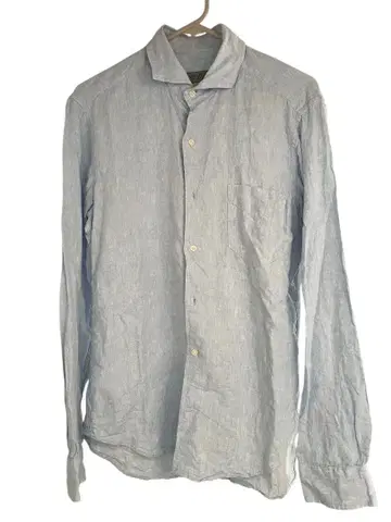 조인트 웍스_SIMPLICITE 긴팔 셔츠 린넨 100% 라이트 블루 M