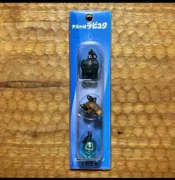 미사용 천공의 성 라퓨타 미니미니 키체인 참 스튜디오 지브리