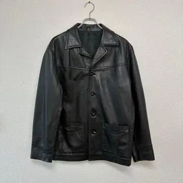 AVIREX 가죽 카 코트