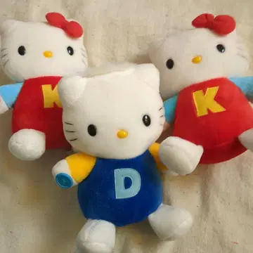 키티와 다니엘 봉제 인형 세트