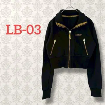 루비 쓰리 숏 지퍼 블루종 스트릿 코튼 Y2K 골드