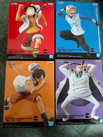 원피스 피규어 꿈의 한 장 루피 사보 에이스 거프
