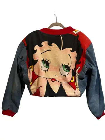 USA제 Too Cute! 90's vintage 베티 데님 블루종