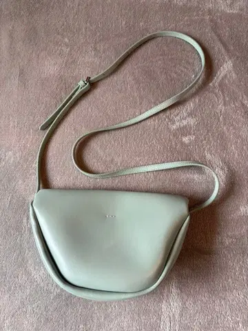 YAHKI SOFT W FACE 보트형 숄더백 야키 민트 그린