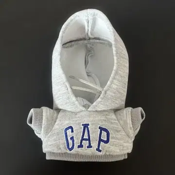 GAP 봉제 인형 후드티 one size 그레이