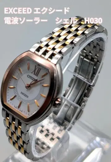 시티즌 고급 라인 EXCEED 엑시드 전파 손목시계 에코 드라이브
