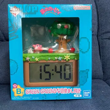 별의 커비 GREEN GREENS 알람 시계