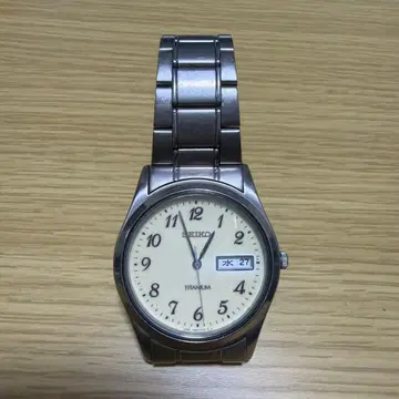 SEIKO 티타늄 7N43-9090 남성용 쿼츠