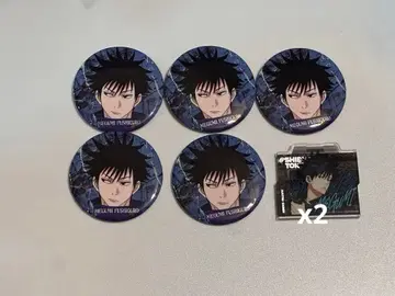 주술회전 niko and - 중국 한정판 캔뱃지 마그넷 후시구로 메구미