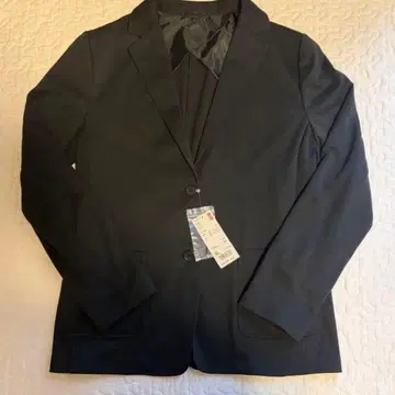 새상품 유니클로 소프트 저지 자켓 여성용 블랙 XL