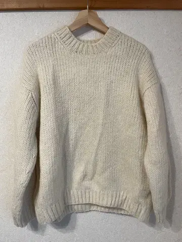 무인양품 손뜨개질 니트