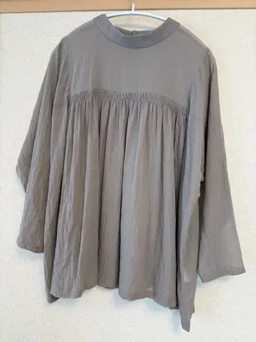 evam eva 에붐에바 셔링 풀오버