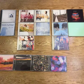 back number CD 앨범 묶음 판매