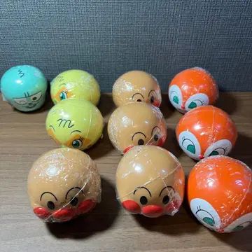 커다란 호빵맨 마스코트 10개 가챠가챠 캡슐 토이