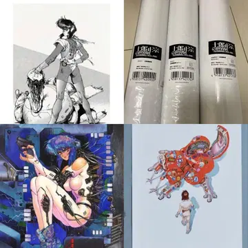 시로 마사무네의 세계전 B2 포스터 공각기동대 오토모 가츠히로