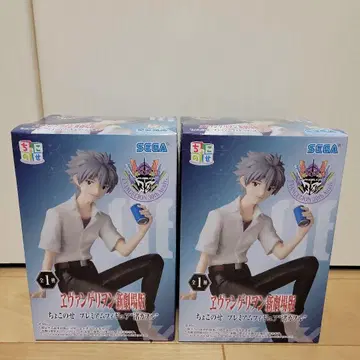 에반게리온 신극장판 쵸코노세 프리미엄 피규어 '나기사 카오루' 2개 세트