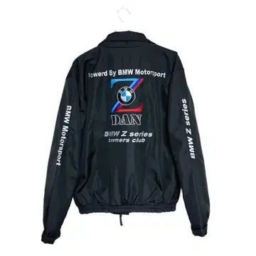 새상품급 BMW 럭셔리 자수 나일론 자켓 XL Z 시리즈 오너즈 클럽
