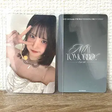 프로미스나인 CD 예약 특전 회장 한정 트레이딩 카드 하영