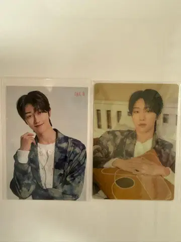 민하오 세븐틴 카페 fc 복권 트레이딩 카드