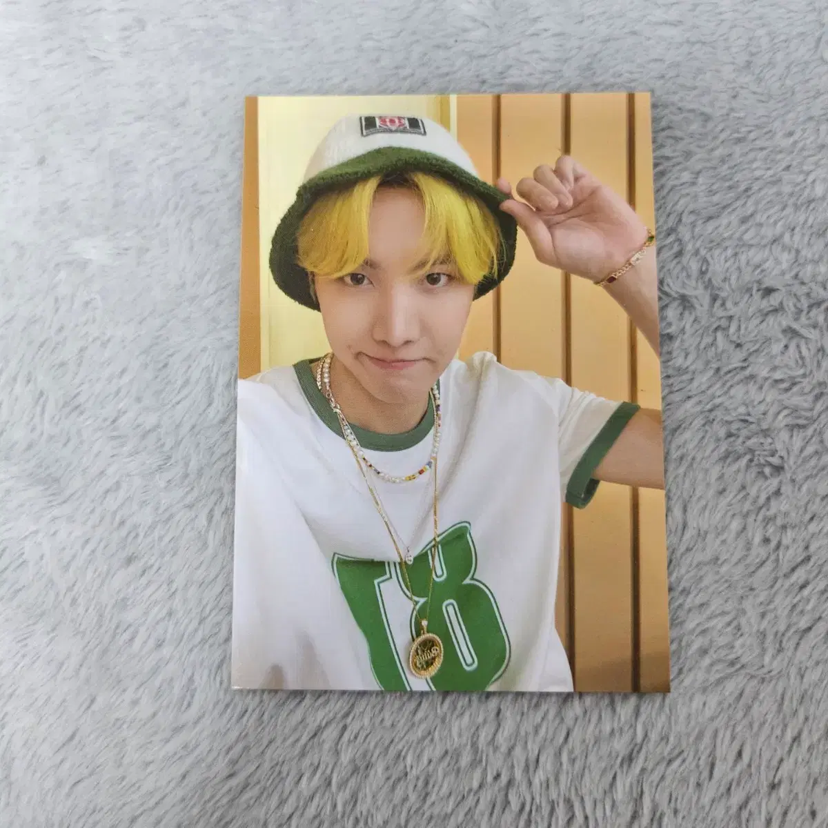 Bts Jin gelato pique Cardigan Mint | Bunjang Global