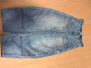 9090 배기 데님 라이트 블루