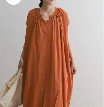 어반 리서치 도어스 보일 개더 프렌치 슬리브 원피스 이너 포함